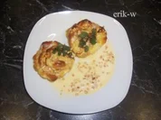 Apfelschlubber mit Vanillesoße - Rezept