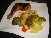 Honig-Senf-Hähnchen - Rezept