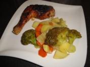 Honig-Senf-Hähnchen - Rezept