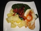 Rezept: Spinat mit Stierenaugen..... Spinat mit Stierenaugen..... - Rezept
