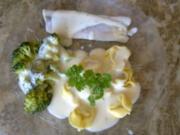Nudeln: Tortelini mit Brokkoli und Matjes - Rezept