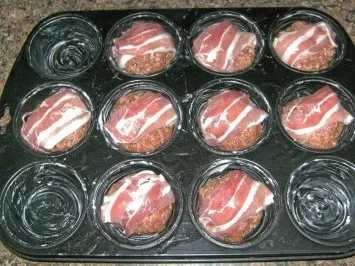 Muffins im Speckmantel - Rezept - Bild Nr. 3