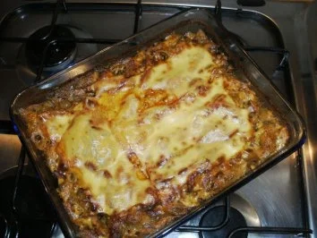 Schweinelachse in Nudelauflauf - Rezept - Bild Nr. 7