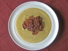 Rosenkohlcremesuppe mit Bacon - Rezept