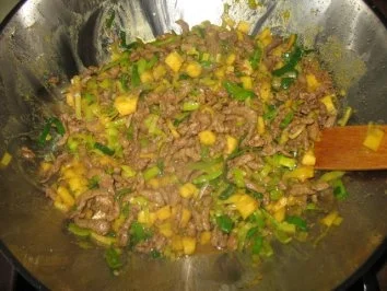 Schweine-Curry mit Mango - Rezept - Bild Nr. 5