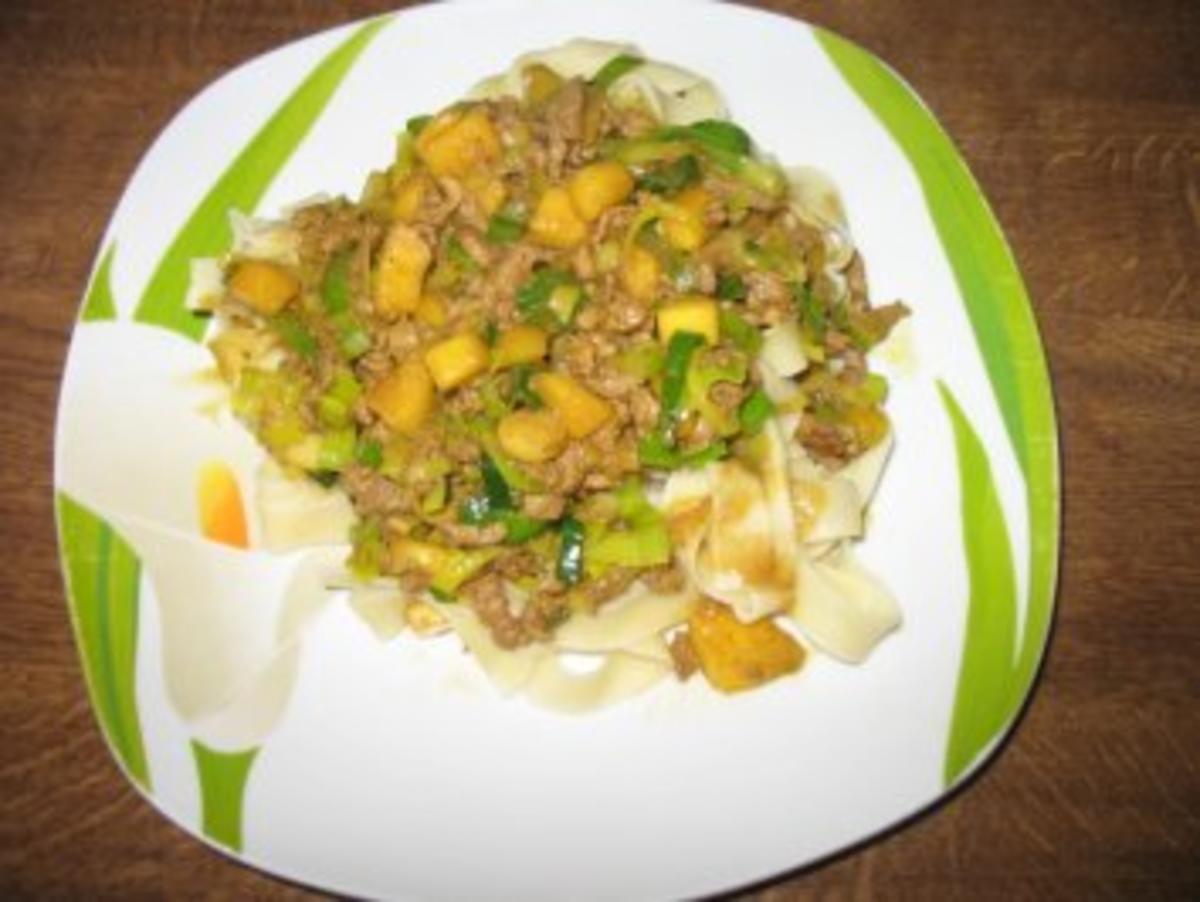 Schweine-Curry mit Mango - Rezept