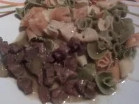 Rezept: Geschmortes Herzragout 'Großmutters Art' Geschmortes Herzragout 'Großmutters Art' - Rezept