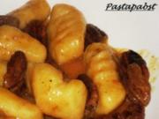 Gnocchis mit Orangen-Pekanuss-Sauce - Rezept