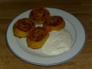 Kartoffel-Wurst-Schnecken mit Dipp - Rezept