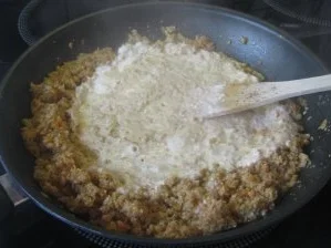 Rezept: Hähnchenfilets im "gefütterten" Wirsingmantel Bild Nr. 3 Hähnchenfilets im "gefütterten" Wirsingmantel - Rezept - Bild Nr. 3