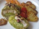 Hähnchenfilets im "gefütterten" Wirsingmantel - Rezept