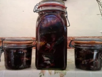 Rezept: Rotweinheringe Rotweinheringe - Rezept