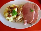 Schinkenkrustenbraten - Rezept