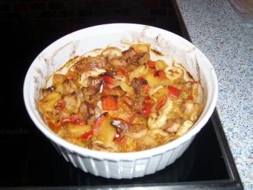 Fischcurry mit Banane und Ananas - Rezept - Bild Nr. 4