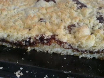 Rezept: Streuselkuchen mit Pflaumenmus Bild Nr. 2 Streuselkuchen mit Pflaumenmus - Rezept - Bild Nr. 2