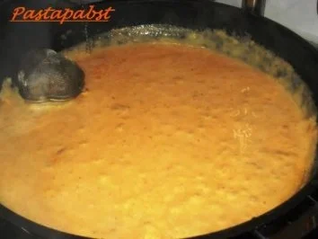 Pasta - Mafaldine an Garnelen und Jakobsmuscheln - Rezept - Bild Nr. 6