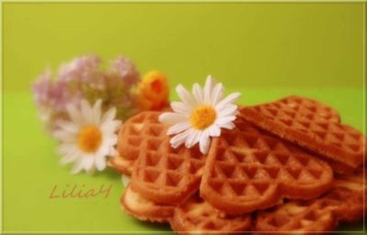 Haselnuss-Zimt-Waffeln - Rezept