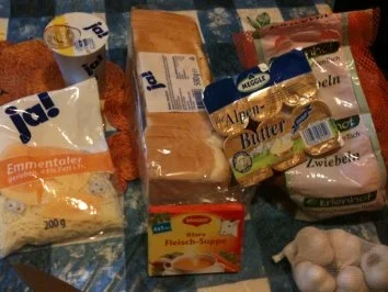 Zwiebelsüppchen Perci - Rezept