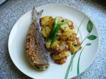 Rezept: Bratkartoffeln mit Brathering - selbstgemacht - Bratkartoffeln mit Brathering - selbstgemacht - - Rezept