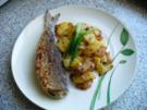 Bratkartoffeln mit  Brathering - selbstgemacht - - Rezept