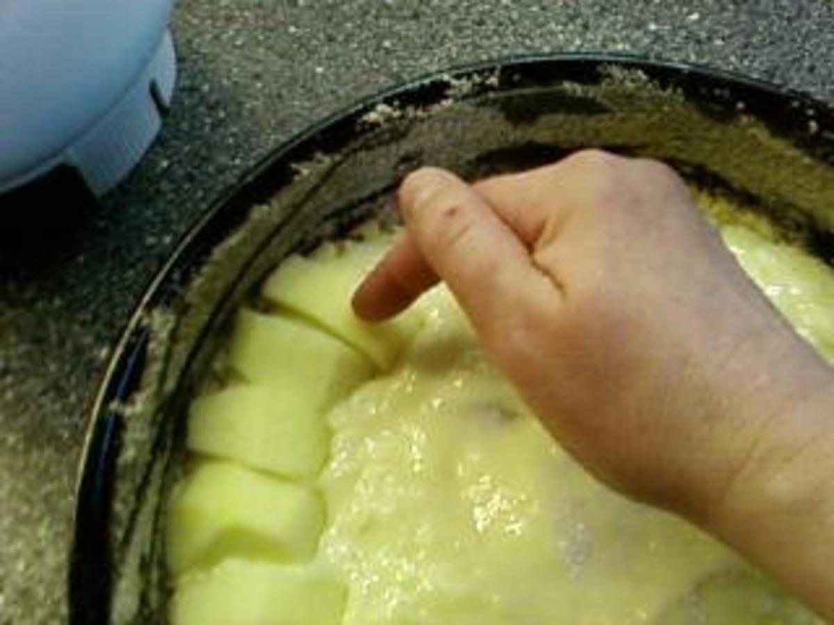 Kuchen : Äpfelkuchen mit Vanille - Steuseln - Rezept - Bild Nr. 5