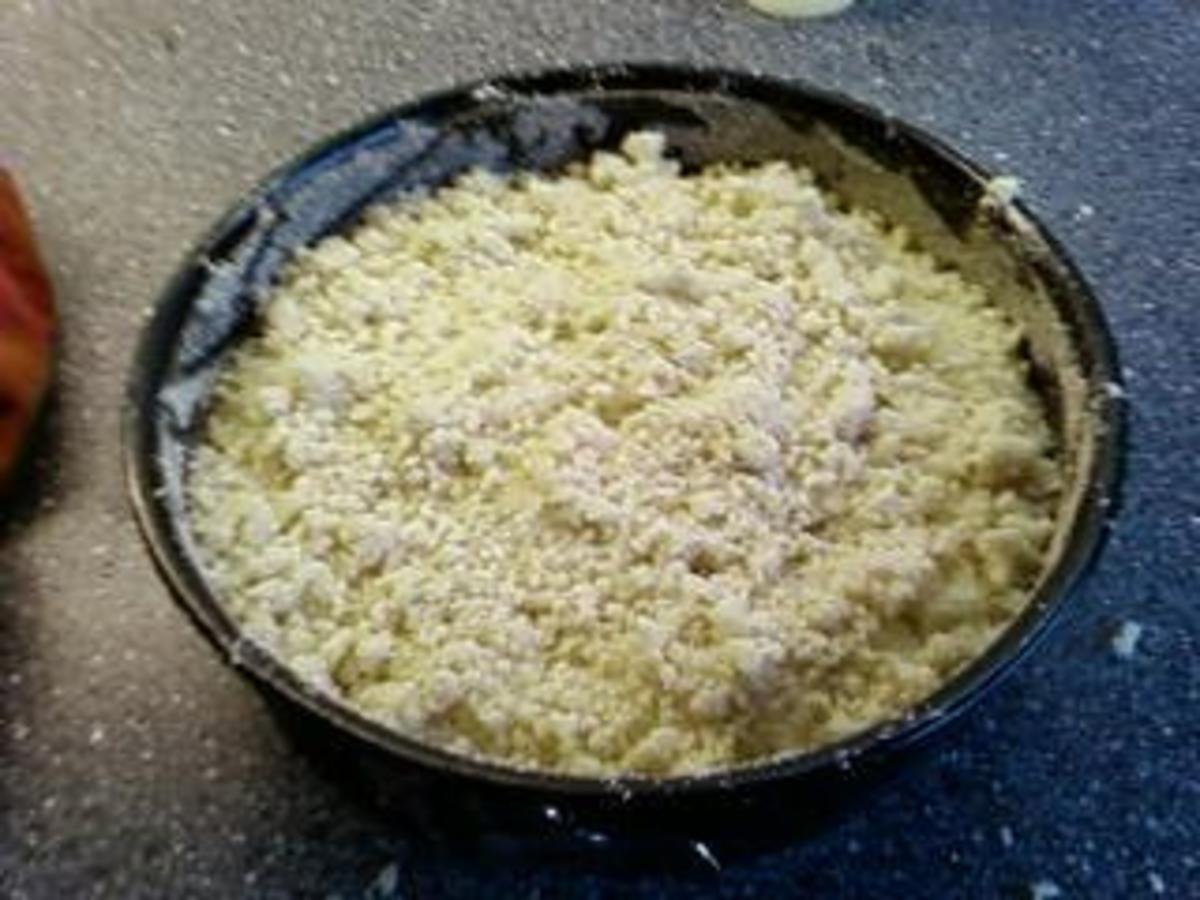 Kuchen : Äpfelkuchen mit Vanille - Steuseln - Rezept - Bild Nr. 7