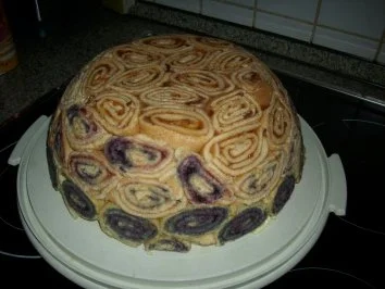 Biskuit - Philadelhia . Hügeltorte - Rezept