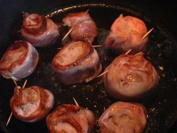 Rezept: Lende im Speckmantel Bild Nr. 5 Lende im Speckmantel - Rezept - Bild Nr. 5