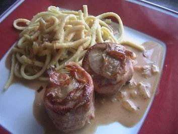 Rezept: Lende im Speckmantel Lende im Speckmantel - Rezept