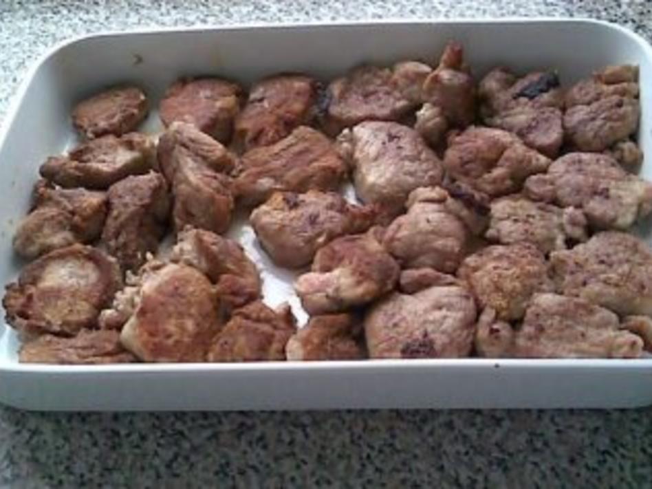 Schweinefilet überbacken - einfach - 50 kcal/100g