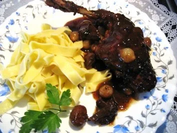 Kaninchenbraten in Pflaumensoße ... - Rezept - Bild Nr. 6