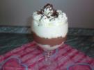 Dessert.......... Schokopudding-Ananas-Quark...mit Sahne.....für alle die noch im März Geburtstag haben - Rezept
