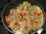 Gemüse-Hack-Reis-Pfanne - Rezept - Bild Nr. 2