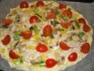 Blätterteigpizza - Rezept