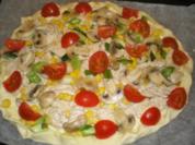 Blätterteigpizza - Rezept