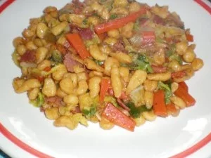 Chinakohl- Nudel- Pfanne - Rezept