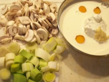 Aus dem Backofen-Kartoffel- Pilz - Auflauf - Rezept - Bild Nr. 3