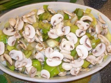 Aus dem Backofen-Kartoffel- Pilz - Auflauf - Rezept - Bild Nr. 8