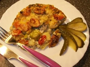 Aus dem Backofen-Kartoffel- Pilz - Auflauf - Rezept - Bild Nr. 12