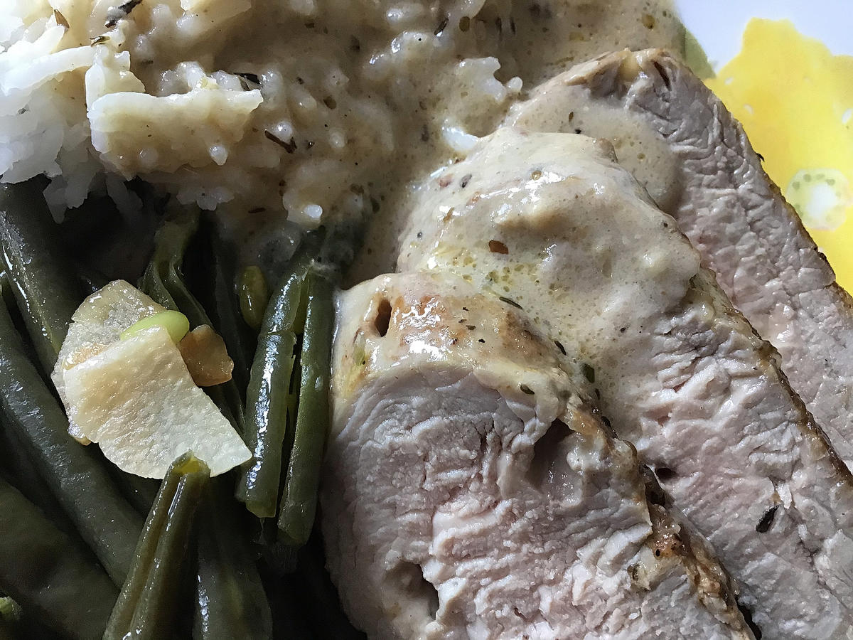 Schweinefilet gespickt mit Käse - Rezept - Bild Nr. 5