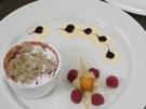 Rhabarber-Himbeer-Crumble - Rezept