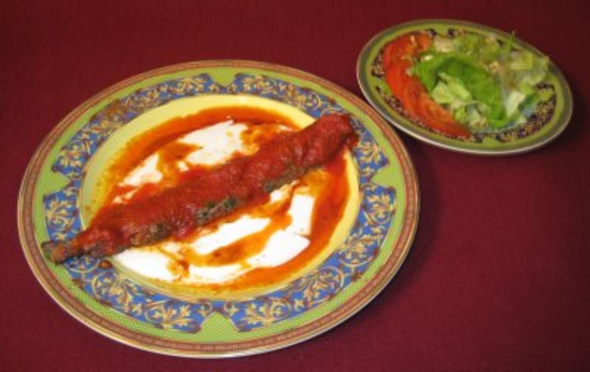 Yoghurtlu Adana Kebab - Rezept