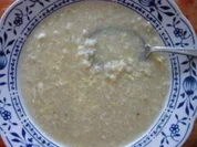 Rezept: Blumenkohlsüppchen mit Eistich Blumenkohlsüppchen mit Eistich - Rezept