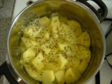 Stampfkartoffeln mit Kümmel - Rezept