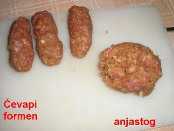 Rezept: Ćevapi Bild Nr. 5 Ćevapi - Rezept - Bild Nr. 5