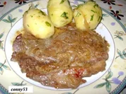 Zwiebelrostbraten mit Frühlingskartoffel - Rezept