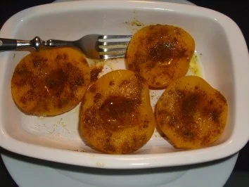 Rezept: Beilagen: Curry - Pfirsiche Beilagen: Curry - Pfirsiche - Rezept