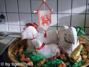 Osterlämmchen - Rezept