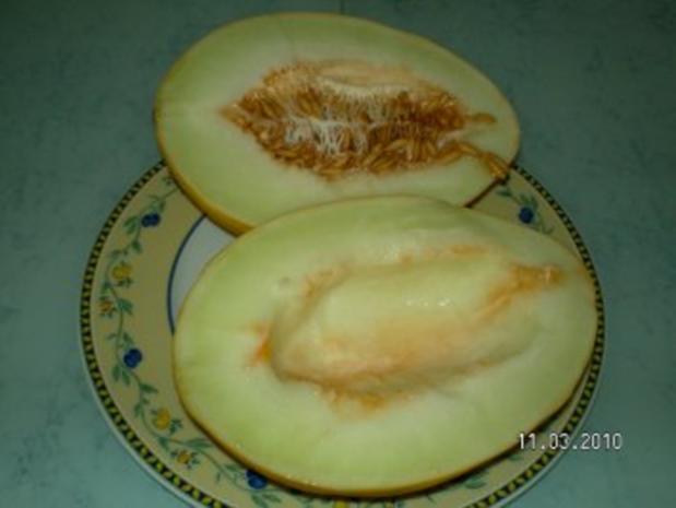 Honigmelone mit Schinken - Rezept mit Bild - kochbar.de