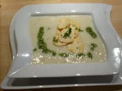 Mandel-Safran-Schaumsüppchen - Rezept